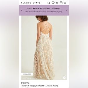 Altar’d State Caledonia Dress